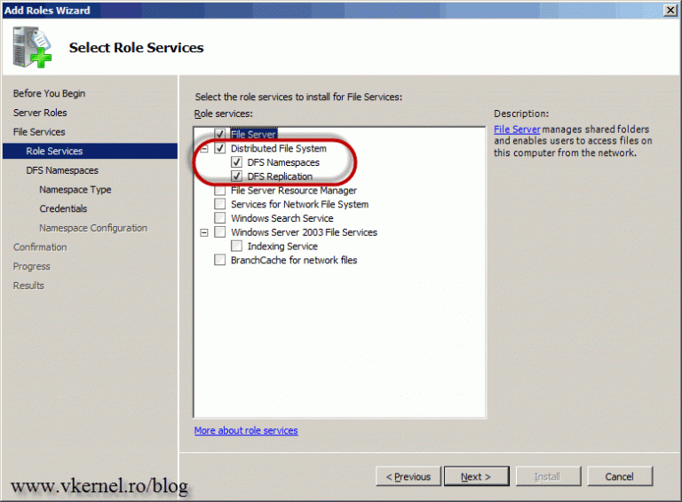 Installing Distributed File System Dfs On Windows Server 2008 R2 6870