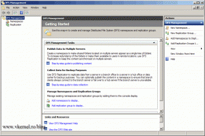 dfs management tools windows 10
