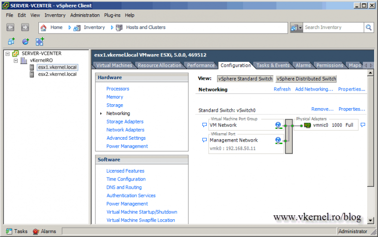 Vmware notify switches что это