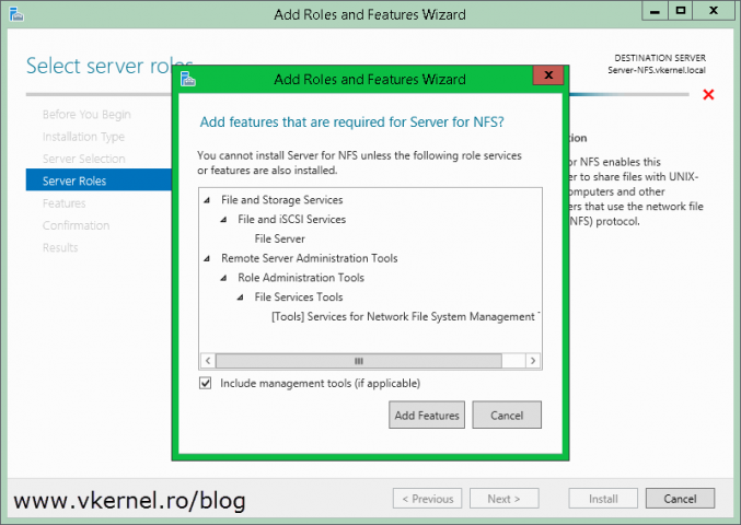 file services resource manager in dfs server 2016