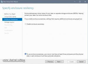 Working with Storage Spaces in Microsoft Windows Server