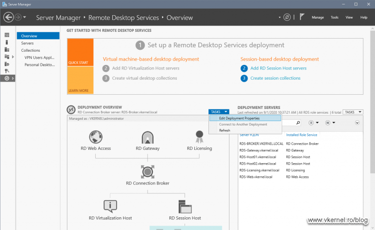 Setting up the Remote Desktop Gateway Server Role